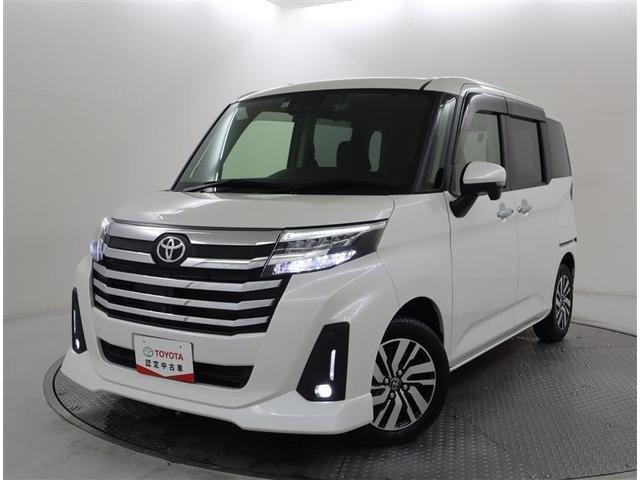 ルーミー カスタムG フルセグ メモリーナビ DVD再生 ミュージックプレイヤー接続可 バックカメラ 衝突被害軽減システム ETC ドラレコ 両側電動スライド LEDヘッドランプ ワンオーナー 記録簿(2枚目)