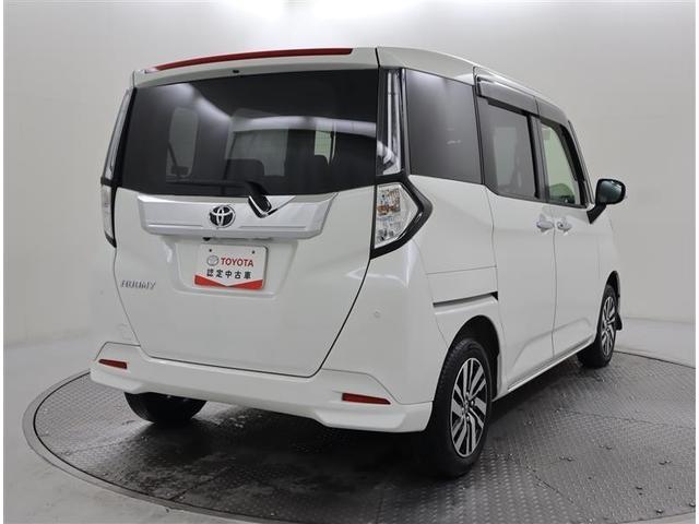 ルーミー カスタムG フルセグ メモリーナビ DVD再生 ミュージックプレイヤー接続可 バックカメラ 衝突被害軽減システム ETC ドラレコ 両側電動スライド LEDヘッドランプ ワンオーナー 記録簿(4枚目)