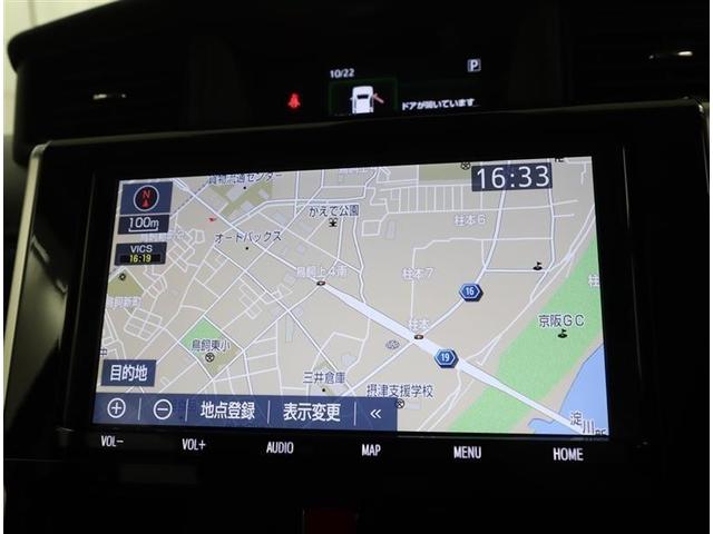 ルーミー カスタムG フルセグ メモリーナビ DVD再生 ミュージックプレイヤー接続可 バックカメラ 衝突被害軽減システム ETC ドラレコ 両側電動スライド LEDヘッドランプ ワンオーナー 記録簿(9枚目)