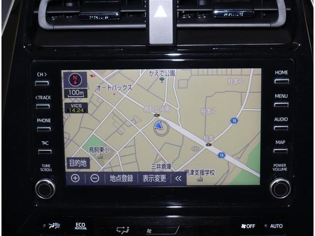 プリウス SセーフティプラスII フルセグ メモリーナビ ミュージックプレイヤー接続可 バックカメラ 衝突被害軽減システム ETC ドラレコ LEDヘッドランプ ワンオーナー 記録簿(9枚目)