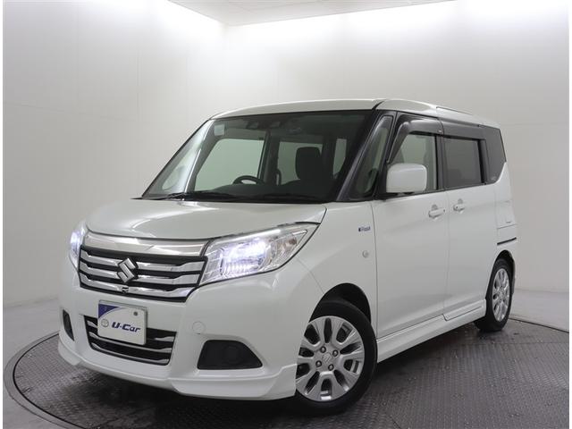 ソリオ ハイブリッドMX フルセグ メモリーナビ DVD再生 ミュージックプレイヤー接続可 バックカメラ 衝突被害軽減システム ETC 電動スライドドア HIDヘッドライト ウオークスルー ワンオーナー 記録簿(2枚目)