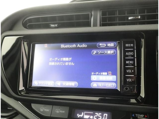 アクア Ｓスタイルブラック　ワンセグ　メモリーナビ　ミュージックプレイヤー接続可　バックカメラ　衝突被害軽減システム　ＬＥＤヘッドランプ　ワンオーナー　記録簿（11枚目）