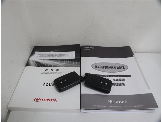 アクア Ｓスタイルブラック　ワンセグ　メモリーナビ　ミュージックプレイヤー接続可　バックカメラ　衝突被害軽減システム　ＬＥＤヘッドランプ　ワンオーナー　記録簿（35枚目）