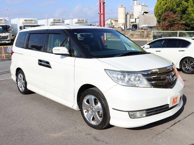 エリシオンプレステージ ＳＧ　黒革シート　ＨＤＤナビ　バックカメラ　スマートキー　フリップダウンモニター　両側パワースライド　クルーズコントロール　ＨＩＤ　ＥＴＣ　シートヒーター　禁煙・１オーナー　最終後期モデル　点検記録簿（3枚目）