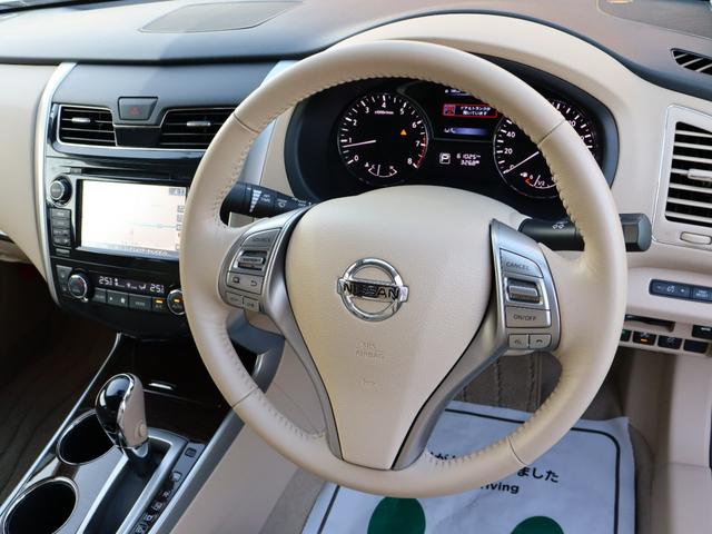 ティアナ ＸＬ　ナビＡＶＭパッケージ　アラウンドビューモニター　インテリキー　エマージェンシーブレーキ　ＨＩＤ　ビルトインＥＴＣ　パワーシート　ＬＤＷ　ＢＳＷ　オットマン　クルーズコントロール　禁煙・１オーナー（28枚目）