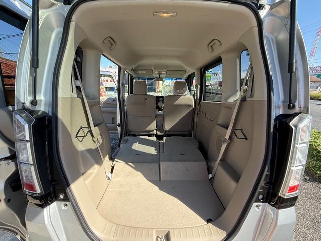 N-BOXカスタム G・Lパッケージ ホンダD下取車/ETC/パワースライドドア/スマートキー/プッシュスタート/ステアリングスイッチ/横滑り防止機能/アイドリングストップ/純正CDオーディオ/オートエアコン/車検整備付/保証付/禁煙車(39枚目)