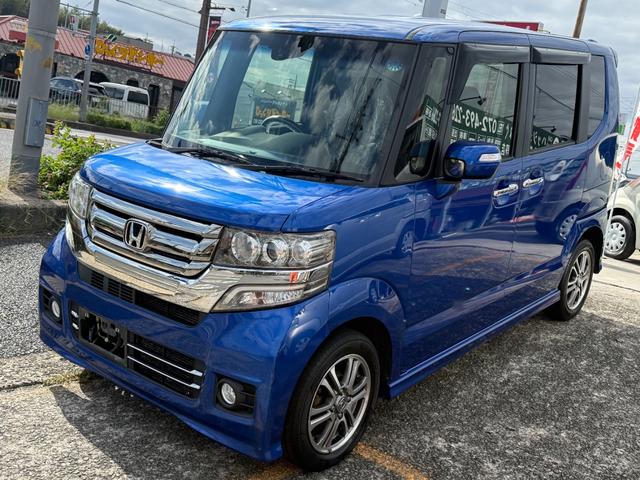 N-BOXカスタム G・Lパッケージ 後期型/純正ナビ/フルセグTV/Bluetooth/バックカメラ/ステアリングスイッチ/衝突軽減ブレーキ/ETC車載器/HID/パワースライドドア/スマートキー&プッシュスタート/ホンダD下取車/(55枚目)