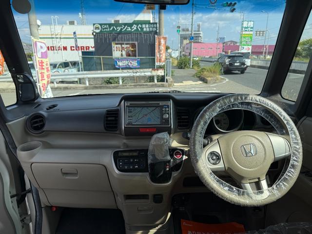 N-BOX G・Lパッケージ 純正ナビ/TV/バックカメラ/ETC車載器/USB入力ポート/ステアリングスイッチ/パワースライドドア/スマートキー&プッシュスタート/オートエアコン/パールホワイト/車検整備/保証付/禁煙車(7枚目)