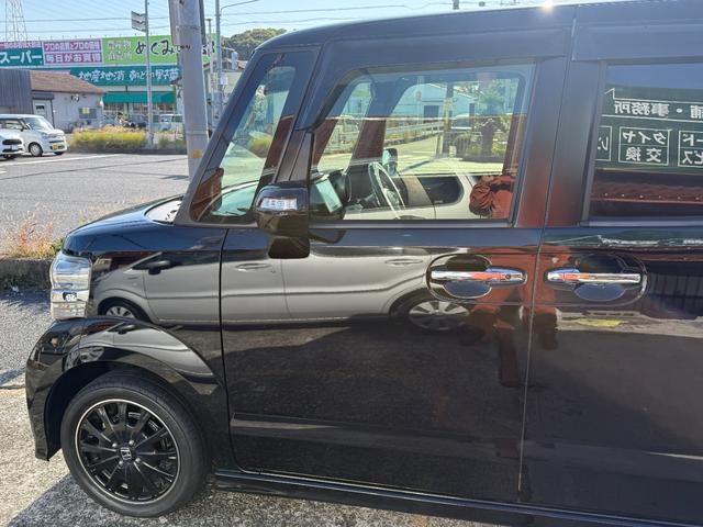 N-BOXカスタム G ターボSSブラックスタイルパッケージ 純正9インチナビ/バックカメラ/フルセグ/Bluetooth/衝突軽減ブレーキ/シートヒータ/ETC/両側パワスラ/クルコン/パドルハーフレザー/HID/LEDフォグ/ホンダD下取車/禁煙/車検整備付(61枚目)