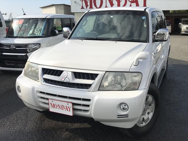 三菱 パジェロ ロング エクシード ｉｉ ７人乗り ｈｉｄヘッドライト ｅｔｃ キーレス 純正ｃｄチューナー 69 0万円 平成15年 03年 大阪府 中古車 価格 Com