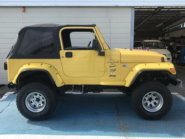 CHRYSLER JEEP JEEP WRANGLER SPORTS | 2000 | YELLOW | 100000 km   Japanese used  Exchange