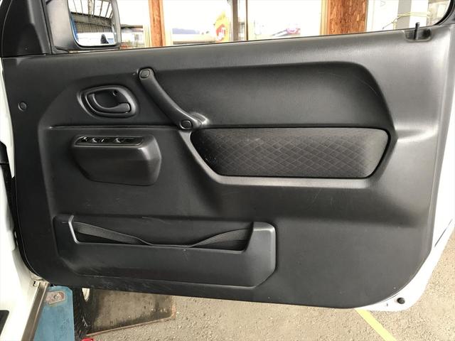 ジムニー ランドベンチャー　リフトアップ車　社外アルミホイール　オーバーフェンダー　　ＥＴＣ　マニュアルエアコン　パワーウィンドウ　電動格納ミラー　前席両側エアバック　ＣＤチューナー　パールホワイト（28枚目）