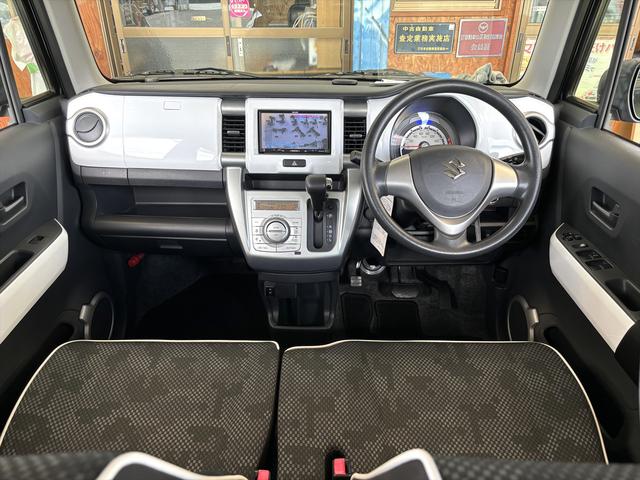 ハスラー Ｇ　当社ユーザー様下取車　ワンオーナー　禁煙車　ナビ　テレビ　レーダーブレーキ　ブレーキアシスト　アイドリングストップ　スマートキー　プッシュスタート　シートヒーター　フルフラットシート　ベンチシート（10枚目）