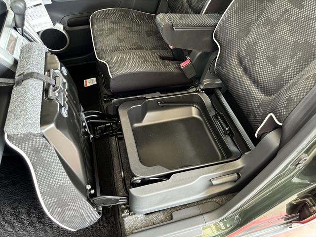 ハスラー Ｇ　当社ユーザー様下取車　ワンオーナー　禁煙車　ナビ　テレビ　レーダーブレーキ　ブレーキアシスト　アイドリングストップ　スマートキー　プッシュスタート　シートヒーター　フルフラットシート　ベンチシート（29枚目）