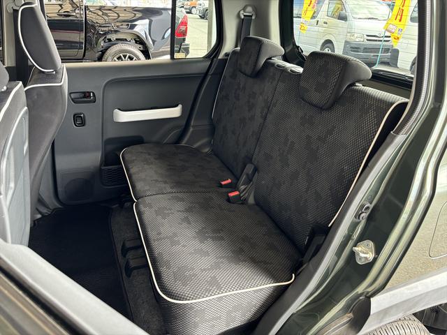 ハスラー Ｇ　当社ユーザー様下取車　ワンオーナー　禁煙車　ナビ　テレビ　レーダーブレーキ　ブレーキアシスト　アイドリングストップ　スマートキー　プッシュスタート　シートヒーター　フルフラットシート　ベンチシート（34枚目）