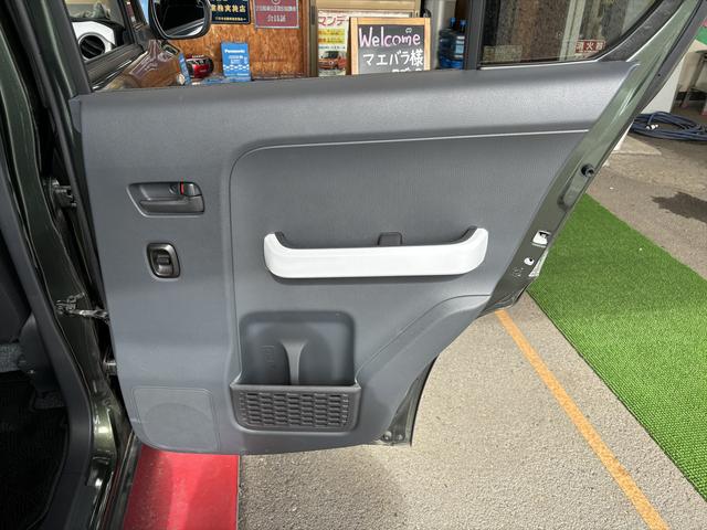 ハスラー Ｇ　当社ユーザー様下取車　ワンオーナー　禁煙車　ナビ　テレビ　レーダーブレーキ　ブレーキアシスト　アイドリングストップ　スマートキー　プッシュスタート　シートヒーター　フルフラットシート　ベンチシート（38枚目）