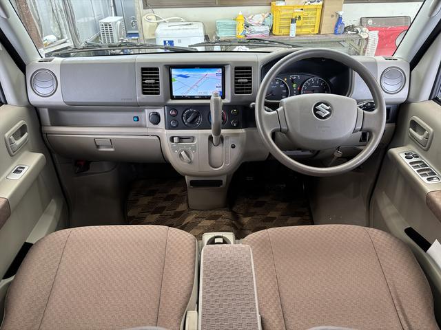 エブリイ ジョインターボ　車中泊仕様　畳調ベッドマット　ナビ　フルセグＴＶ　ドラレコ　後席モニター　　流し台　給排水タンク　サブバッテリー　外部充電（8枚目）