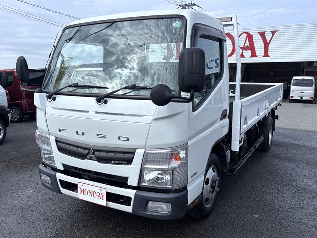 キャンター ロング　ＮＯＸ適合　最大積載２トン　電動格納ミラー　三方開ロング　リヤＷタイヤ　　オートマ車　ディーゼル（2枚目）
