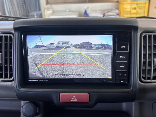 エブリイ ＰＣ　車中泊　プチキャンＴＲＹ２キット　ナビ　フルセグＴＶ　バックカメラ　ＥＴＣ　後席用モニター　ＬＥＤイルミライト　遮光カーテン　網戸　ベッドキット　タフレックルーフキャリア　ブレーキサポート（12枚目）