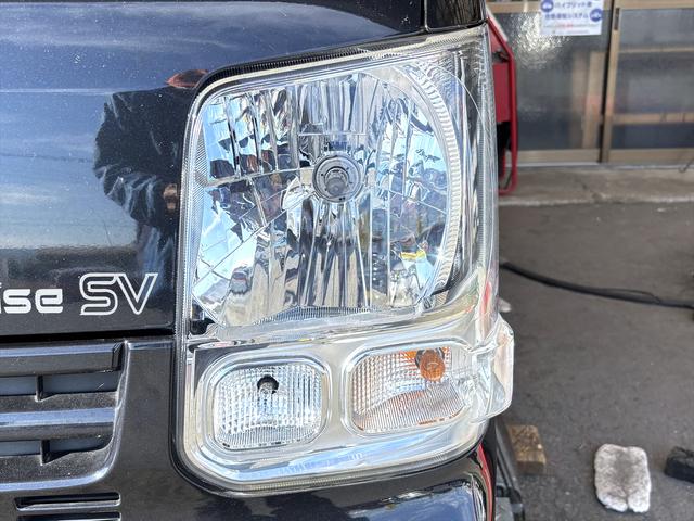 エブリイ ＰＣリミテッド　車中泊仕様　岡モータース＜ミニチュアクルーズＳＶ＞　ワンオーナー　リクライニングベッド　ソーラーパネル　外部充電　シンク　走行充電　サブバッテリー２個　間接照明　ナビ　ＴＶ　バックカメラ　ＥＴＣ（63枚目）