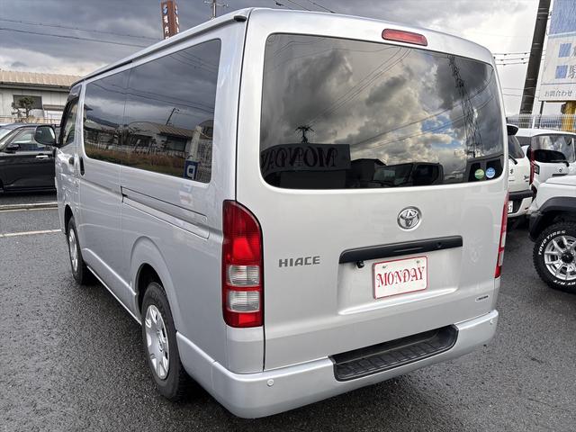 ハイエースバン ロングＤＸ　同色バンパー　後席クーラー　電格ミラー　前後ソナー　ナビ　フルセグＴＶ　バックカメラ　ＣＤ＆ＤＶＤ　ＥＴＣ　フォグランプ（5枚目）