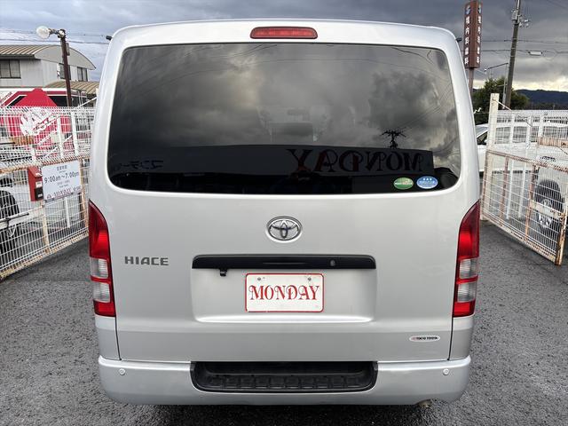 ハイエースバン ロングＤＸ　同色バンパー　後席クーラー　電格ミラー　前後ソナー　ナビ　フルセグＴＶ　バックカメラ　ＣＤ＆ＤＶＤ　ＥＴＣ　フォグランプ（6枚目）