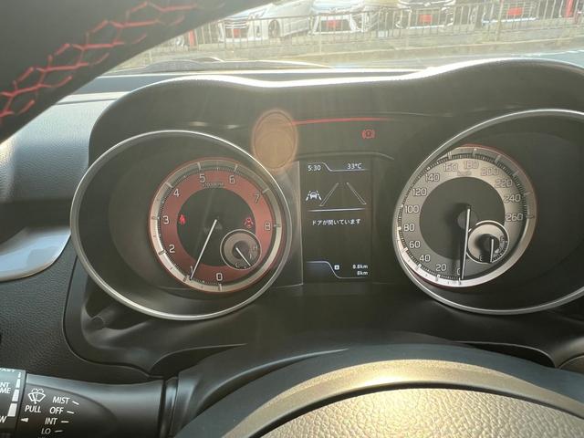 スイフトスポーツ ＺＣ３３Ｓ　ファイナルエディション　ハイパーＥＣＵ１８０馬力コンプリート　ＧＺＯＸボディガラスコート済み　運転席シートヒーター　アルミホイール　横滑り防止　衝突安全ブレーキ　衝突安全ボディ　オートライト　アダクティブクルーズコントロール（7枚目）