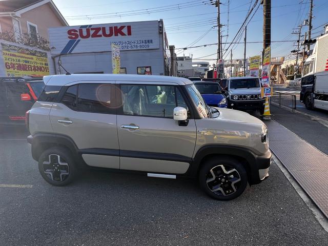 クロスビー ハイブリッドMZ アップグレードパッケージ装着車 全方位モニター用メモリーナビゲーション・スズキコネクト対応通信機装着車デュアルセンサーブレーキサポートII運転席・助手席・サイド・カーテン(32枚目)