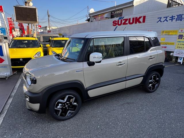 クロスビー ハイブリッドMZ アップグレードパッケージ装着車 全方位モニター用メモリーナビゲーション・スズキコネクト対応通信機装着車デュアルセンサーブレーキサポートII運転席・助手席・サイド・カーテン(37枚目)