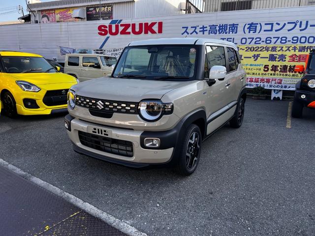 クロスビー ハイブリッドMZ アップグレードパッケージ装着車 全方位モニター用メモリーナビゲーション・スズキコネクト対応通信機装着車デュアルセンサーブレーキサポートII運転席・助手席・サイド・カーテン(55枚目)