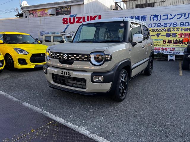 クロスビー ハイブリッドMZ アップグレードパッケージ装着車 全方位モニター用メモリーナビゲーション・スズキコネクト対応通信機装着車デュアルセンサーブレーキサポートII運転席・助手席・サイド・カーテン(57枚目)