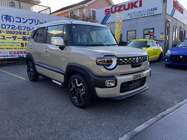 クロスビー ハイブリッドMZ アップグレードパッケージ装着車 全方位モニター用メモリーナビゲーション・スズキコネクト対応通信機装着車デュアルセンサーブレーキサポートII運転席・助手席・サイド・カーテン(63枚目)