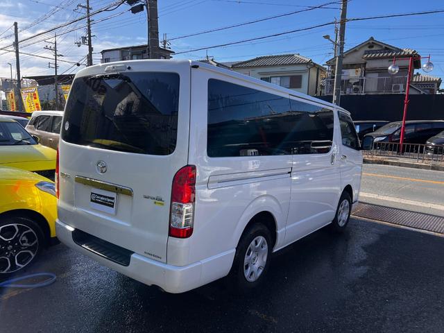 ハイエースバン スーパーＧＬ　ダークプライムＩＩ　ロングボディ　ディーゼルターボ　法人１オーナー両側パワースライドドア．デジタルインナーミラーユピテルドラレコパノラミックビューモニター　プリクラッシュブレーキ　車線逸脱警報装置　横滑り防止装置（60枚目）