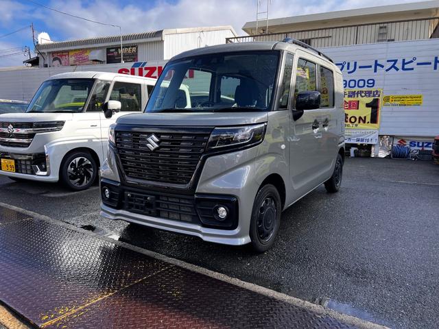 スペーシアベース ＸＦ　１オーナーパナソニックナビＴＶ／ＥＴＣ／レーダークルーズコントロール／コーナーセンサー／衝突軽減／レーンキープ／片側パワスラ／シートヒーター／後席サンシェード／禁煙車（46枚目）