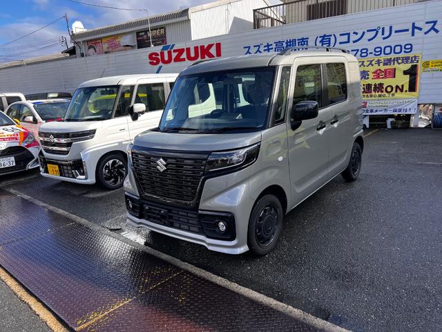 スペーシアベース ＸＦ　１オーナーパナソニックナビＴＶ／ＥＴＣ／レーダークルーズコントロール／コーナーセンサー／衝突軽減／レーンキープ／片側パワスラ／シートヒーター／後席サンシェード／禁煙車（50枚目）