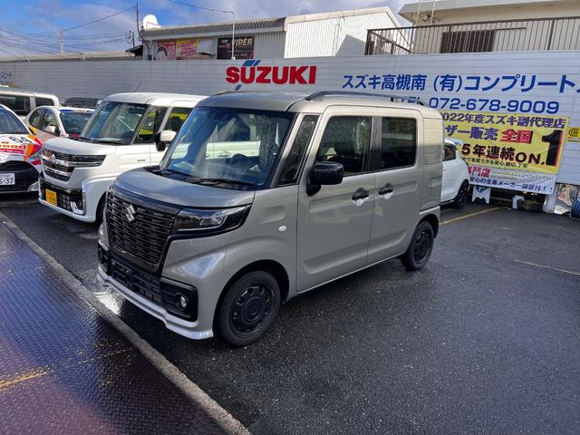 スペーシアベース ＸＦ　１オーナーパナソニックナビＴＶ／ＥＴＣ／レーダークルーズコントロール／コーナーセンサー／衝突軽減／レーンキープ／片側パワスラ／シートヒーター／後席サンシェード／禁煙車（53枚目）