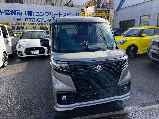 スペーシアベース ＸＦ　１オーナーパナソニックナビＴＶ／ＥＴＣ／レーダークルーズコントロール／コーナーセンサー／衝突軽減／レーンキープ／片側パワスラ／シートヒーター／後席サンシェード／禁煙車（60枚目）