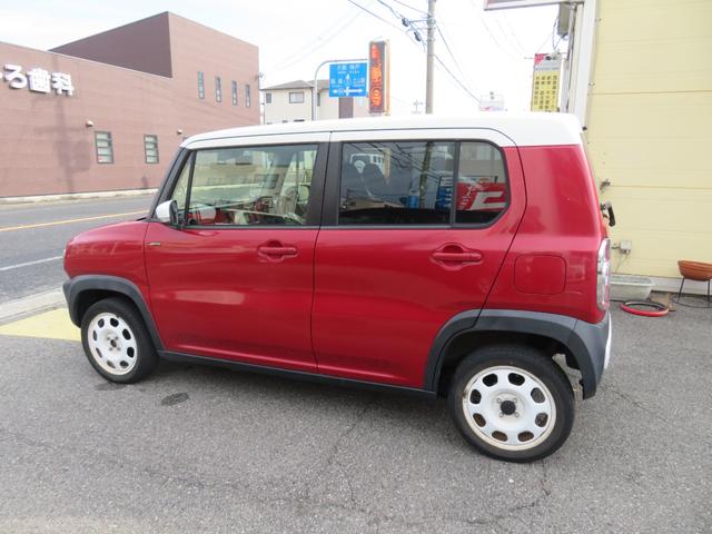 ハスラー Jスタイル ナビ テレビ 禁煙車 アイドリングストップ 記録簿 衝突安全ボディ 衝突被害軽減システム シートヒーター スマートキー オートエアコン ベンチシート ESC フルフラット(7枚目)