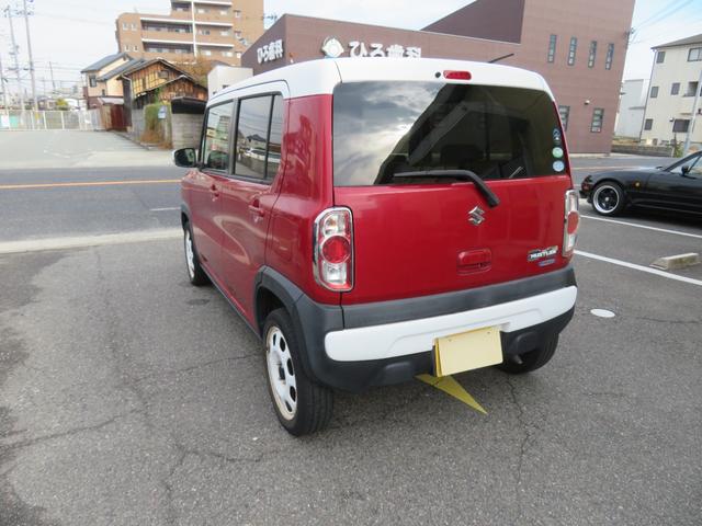 ハスラー Jスタイル ナビ テレビ 禁煙車 アイドリングストップ 記録簿 衝突安全ボディ 衝突被害軽減システム シートヒーター スマートキー オートエアコン ベンチシート ESC フルフラット(8枚目)