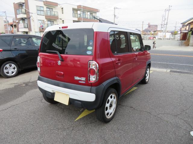 ハスラー Jスタイル ナビ テレビ 禁煙車 アイドリングストップ 記録簿 衝突安全ボディ 衝突被害軽減システム シートヒーター スマートキー オートエアコン ベンチシート ESC フルフラット(10枚目)