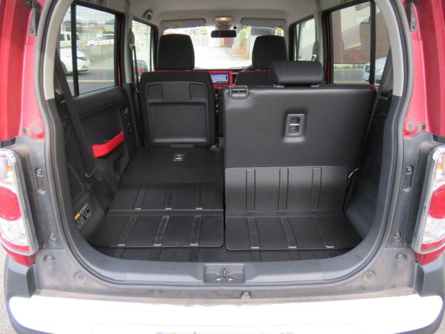 ハスラー Jスタイル ナビ テレビ 禁煙車 アイドリングストップ 記録簿 衝突安全ボディ 衝突被害軽減システム シートヒーター スマートキー オートエアコン ベンチシート ESC フルフラット(16枚目)