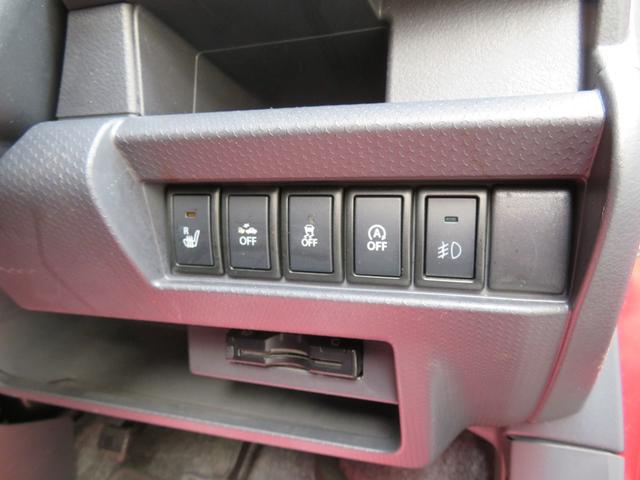 ハスラー Jスタイル ナビ テレビ 禁煙車 アイドリングストップ 記録簿 衝突安全ボディ 衝突被害軽減システム シートヒーター スマートキー オートエアコン ベンチシート ESC フルフラット(19枚目)