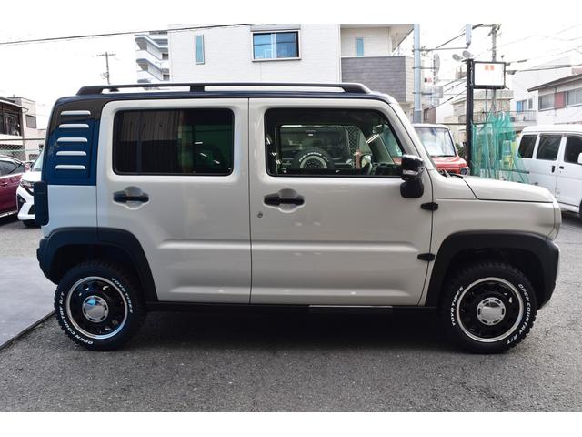 ハスラー タフワイルドターボ 全方位カメラ付9インチナビ オリジナルエアロ リアバンパーブラックペイント ガラスリッド 1インチリフトアップ CISCOtype2ホイール オープンカントリーR/Tホワイトレター マフラーカッター(9枚目)