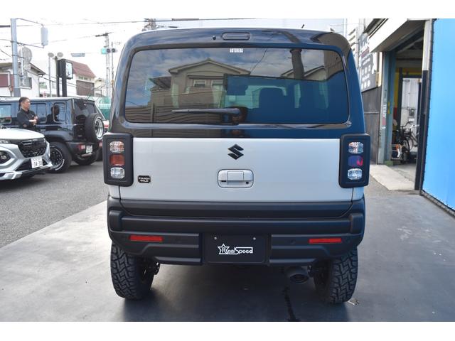 ハスラー タフワイルドターボ 全方位カメラ付9インチナビ オリジナルエアロ リアバンパーブラックペイント ガラスリッド 1インチリフトアップ CISCOtype2ホイール オープンカントリーR/Tホワイトレター マフラーカッター(12枚目)