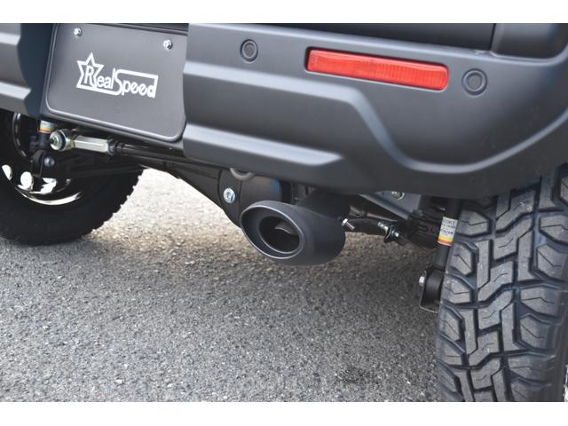 ハスラー タフワイルドターボ 全方位カメラ付9インチナビ オリジナルエアロ リアバンパーブラックペイント ガラスリッド 1インチリフトアップ CISCOtype2ホイール オープンカントリーR/Tホワイトレター マフラーカッター(17枚目)