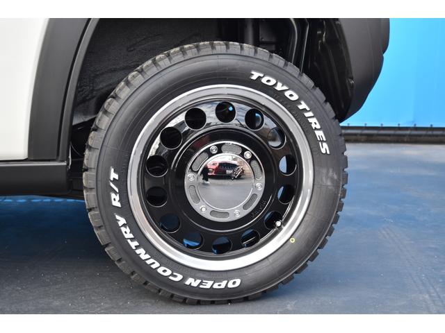 ハスラー タフワイルドターボ 全方位カメラ付9インチナビ オリジナルエアロ リアバンパーブラックペイント ガラスリッド 1インチリフトアップ CISCOtype2ホイール オープンカントリーR/Tホワイトレター マフラーカッター(19枚目)