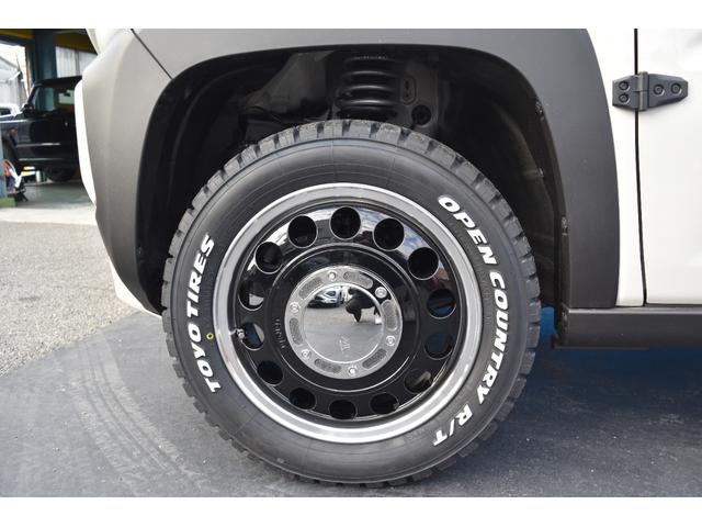 ハスラー タフワイルドターボ 全方位カメラ付9インチナビ オリジナルエアロ リアバンパーブラックペイント ガラスリッド 1インチリフトアップ CISCOtype2ホイール オープンカントリーR/Tホワイトレター マフラーカッター(20枚目)