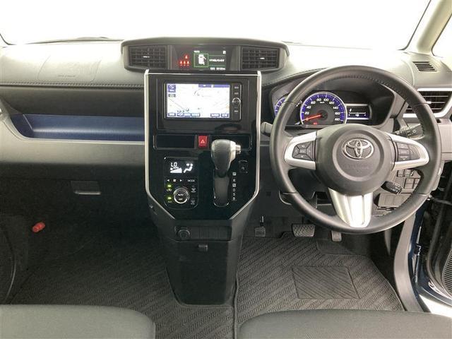 ルーミー カスタムG S Tコネクトナビ 両Pスラ LEDヘッドライト ETC 純正ドラレコ クルーズコントロール バックモニター Bluetooth フルセグTV CD/DVD再生 純正14AW スマートアシスト(2枚目)