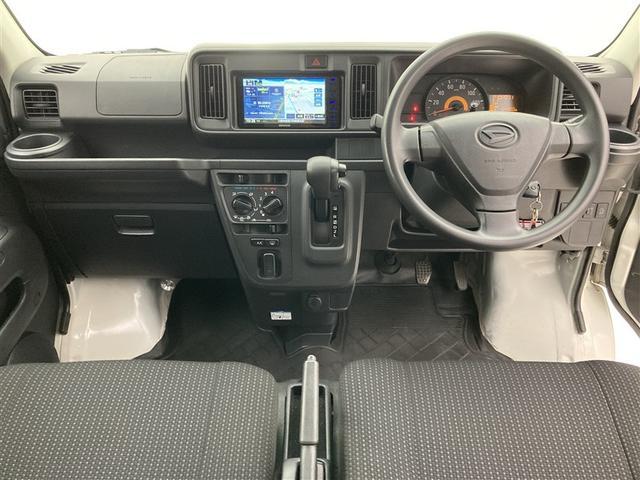 ハイゼットカーゴ DX SAIII 社外ナビ フルセグTV CD/DVD再生 バックカメラ ETC ブルートゥース接続 キーレスエントリー スマートアシスト 積載量350kg マニュアルエアコン 社外12AW(2枚目)