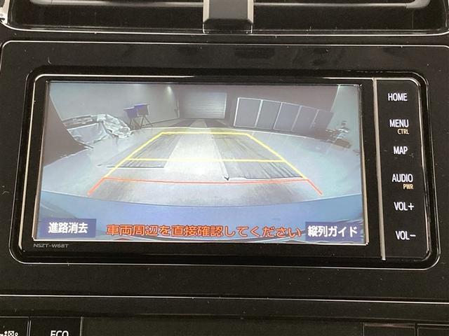 プリウス Ｓ　純正ナビ　バックモニター　ＥＴＣ　フルセグＴＶ　ＡＣ１００Ｖ電源　ＬＥＤヘッドライト　スマートキー　プッシュスタート　レーダークルーズコントロール　ブルートゥース　ＣＤ／ＤＶＤ再生　セーフティセンス（8枚目）